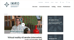Desktop Screenshot of invio-net.dk